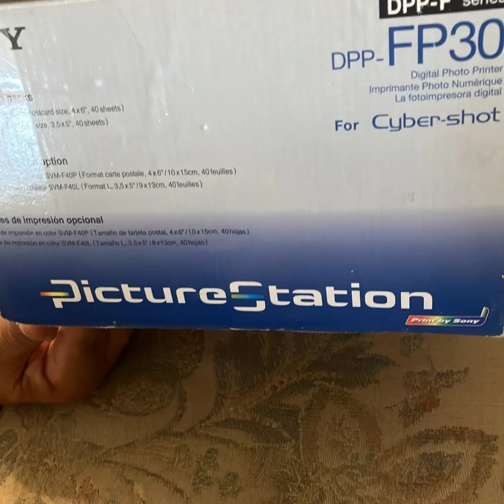 Sony fp30 digital photo printer